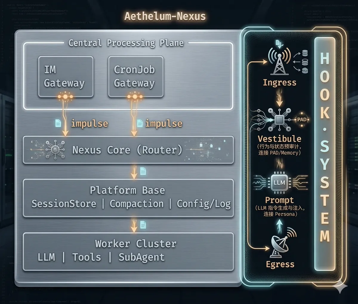 Aethelum-Nexus 架构图